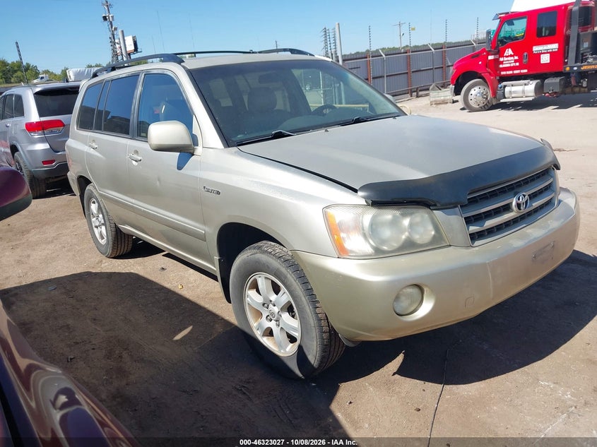 2001 TOYOTA HIGHLANDER V6 | JTEGF21A010028331 | UPCARS