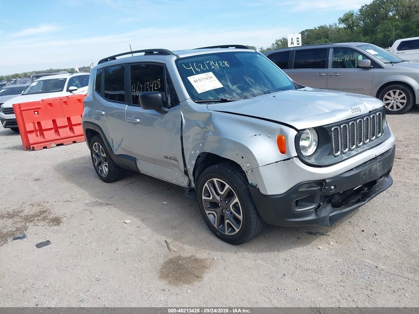 2017 JEEP RENEGADE LATITUDE 4X4 | ZACCJBBB7HPE73520 | UPCARS