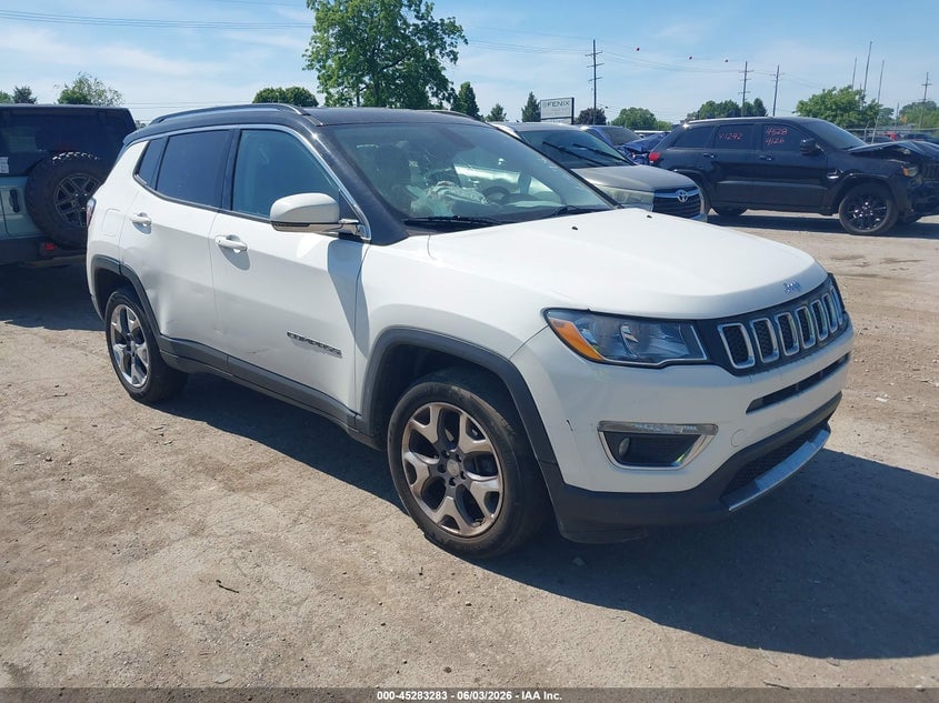2019 JEEP COMPASS LIMITED 4X4 | 3C4NJDCB1KT826398 | UPCARS