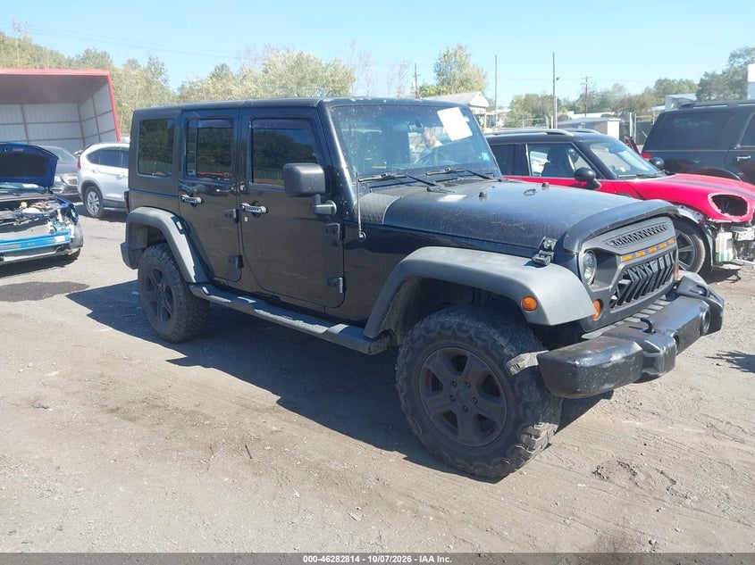 2008 JEEP WRANGLER UNLIMITED RUBICON | 1J8GA69158L625832 | UPCARS