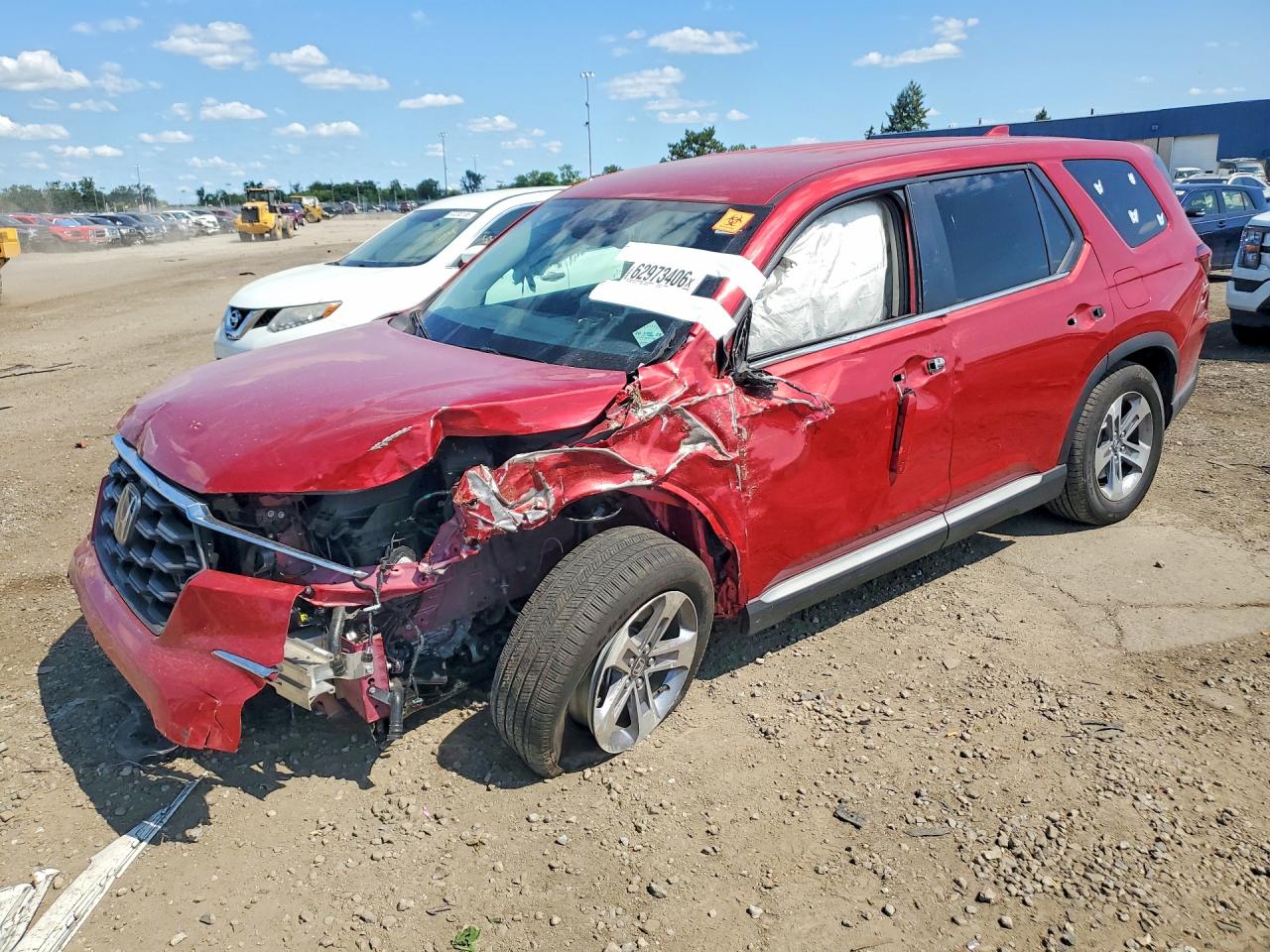 2025 HONDA PILOT EXL | 5FNYG1H44SB165257 | UPCARS