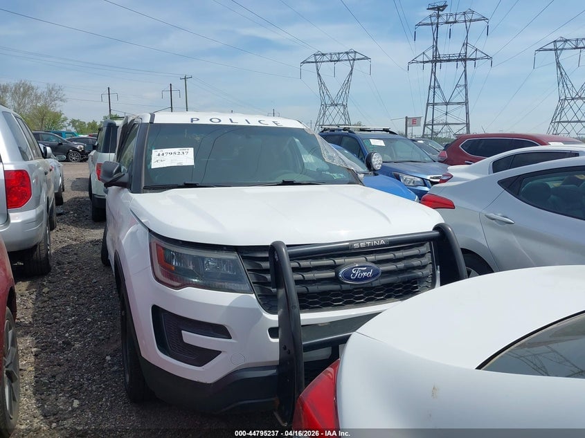 2016 FORD UTILITY POLICE INTERCEPTOR | 1FM5K8AR8GGC08135 | UPCARS