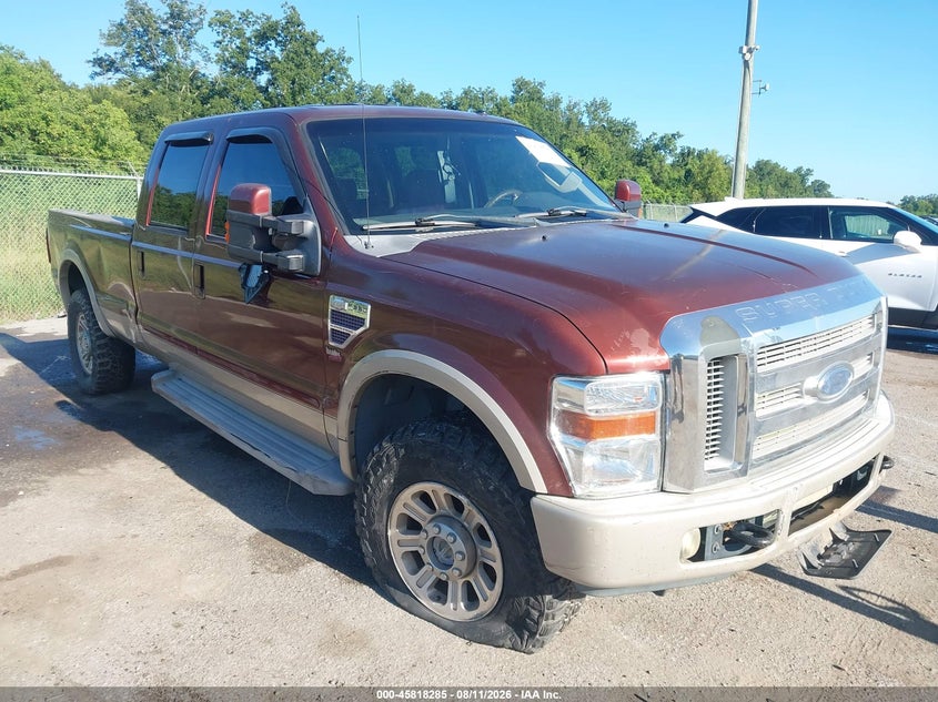 2008 FORD SUPER DUTY F-350 SRW FX4/HARLEY-DAVIDSON/KING RANCH/LARIAT/XL/XLT | 1FTWW31R78EA44602 | UPCARS