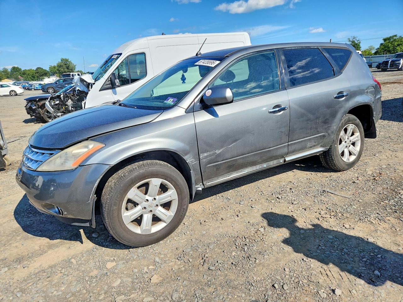 2007 NISSAN MURANO S | JN8AZ08W87W640553 | UPCARS