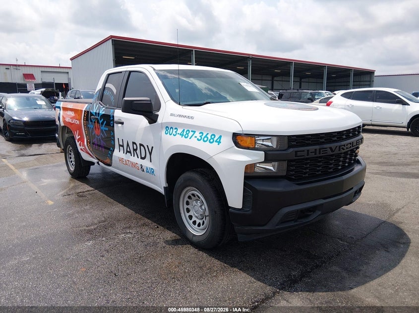 2019 CHEVROLET SILVERADO 1500 WORK TRUCK | 1GCRYAEF6KZ364179 | UPCARS