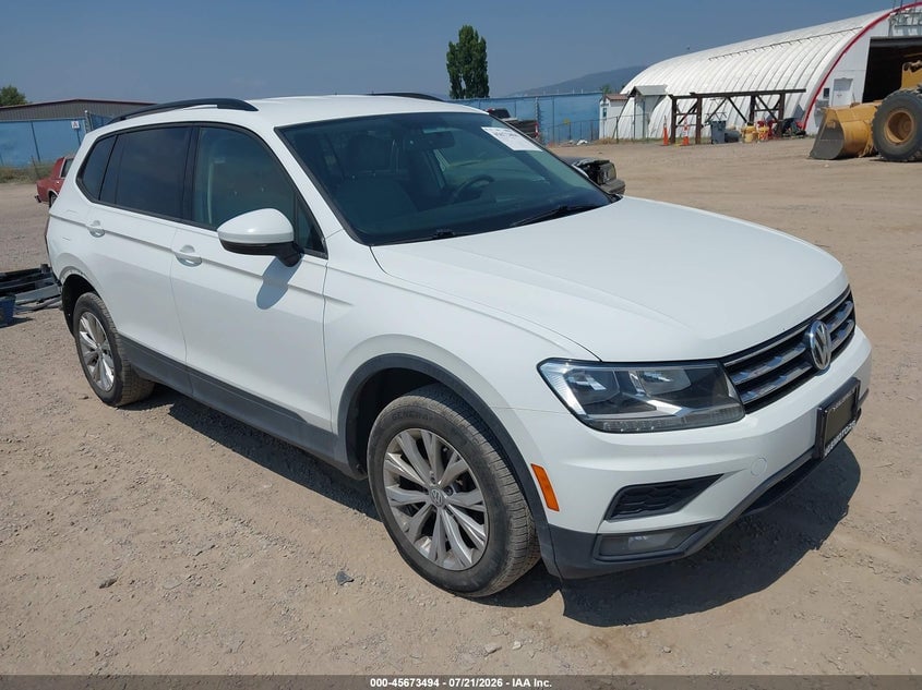 2018 VOLKSWAGEN TIGUAN 2.0T S | 3VV0B7AX9JM022867 | UPCARS