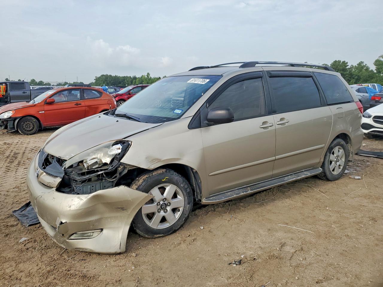 2008 TOYOTA SIENNA LE 8-PASSENGER | 5TDZK23C68S167409 | UPCARS