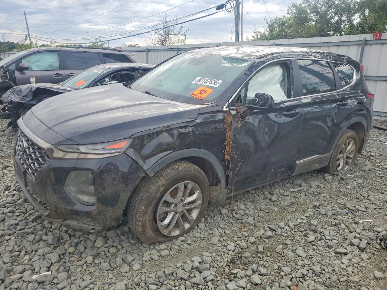 2019 HYUNDAI SANTA FE SE | 5NMS2CAD0KH119353 | UPCARS