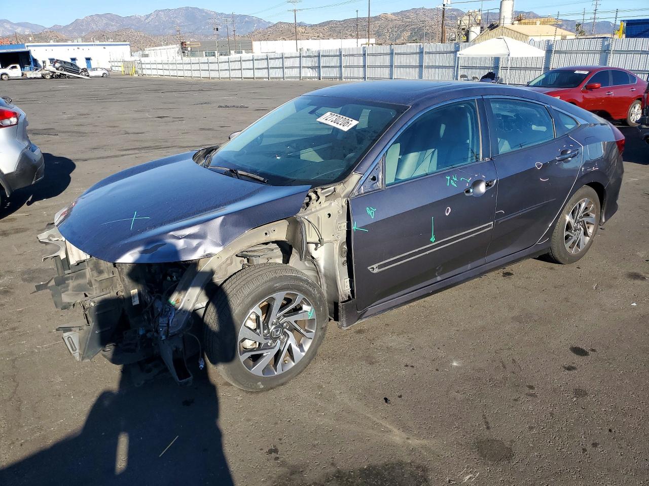 2018 HONDA CIVIC EX | 2HGFC2F79JH517801 | UPCARS