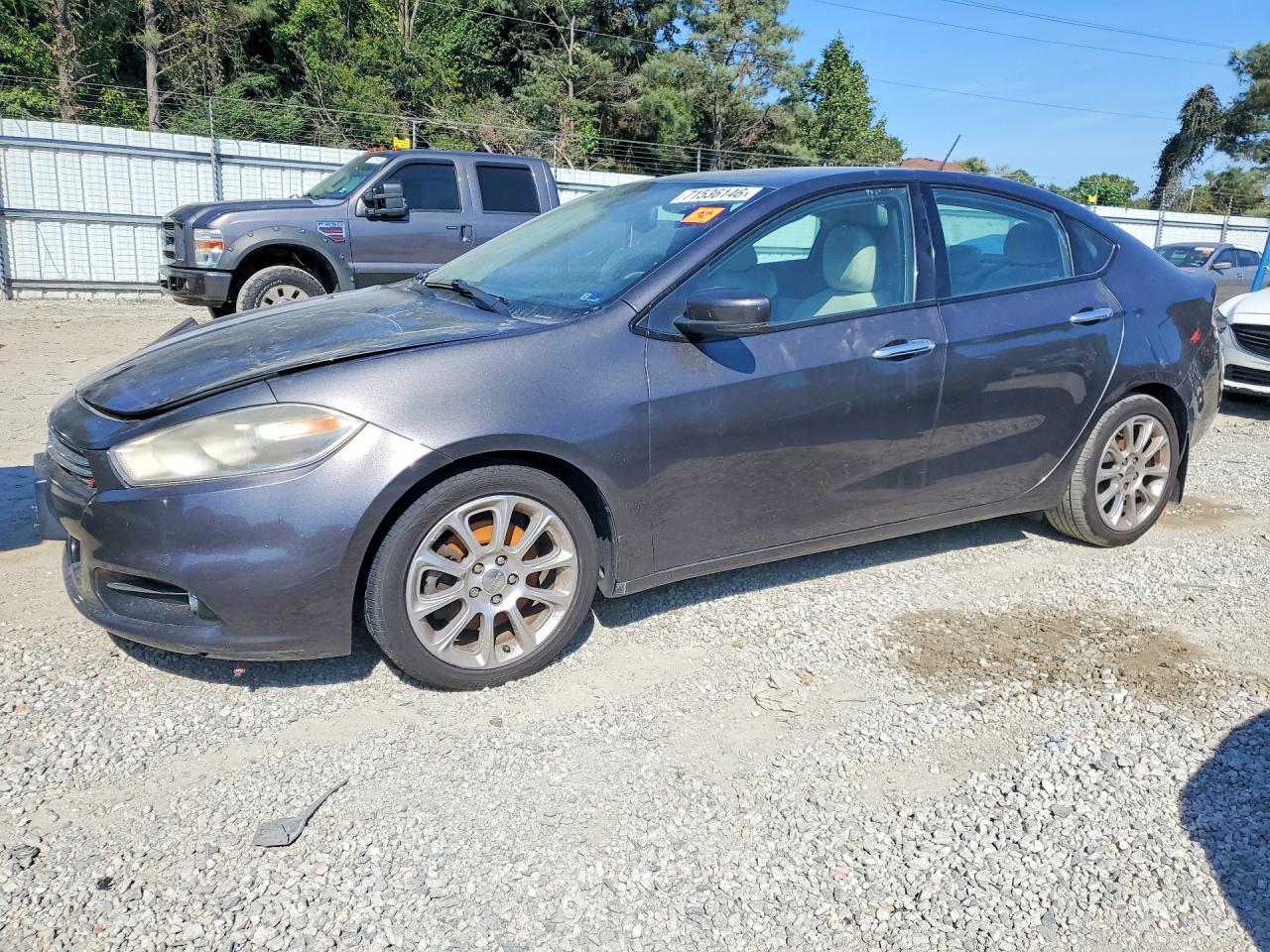 2015 DODGE DART LIMITED | 1C3CDFCB8FD414523 | UPCARS