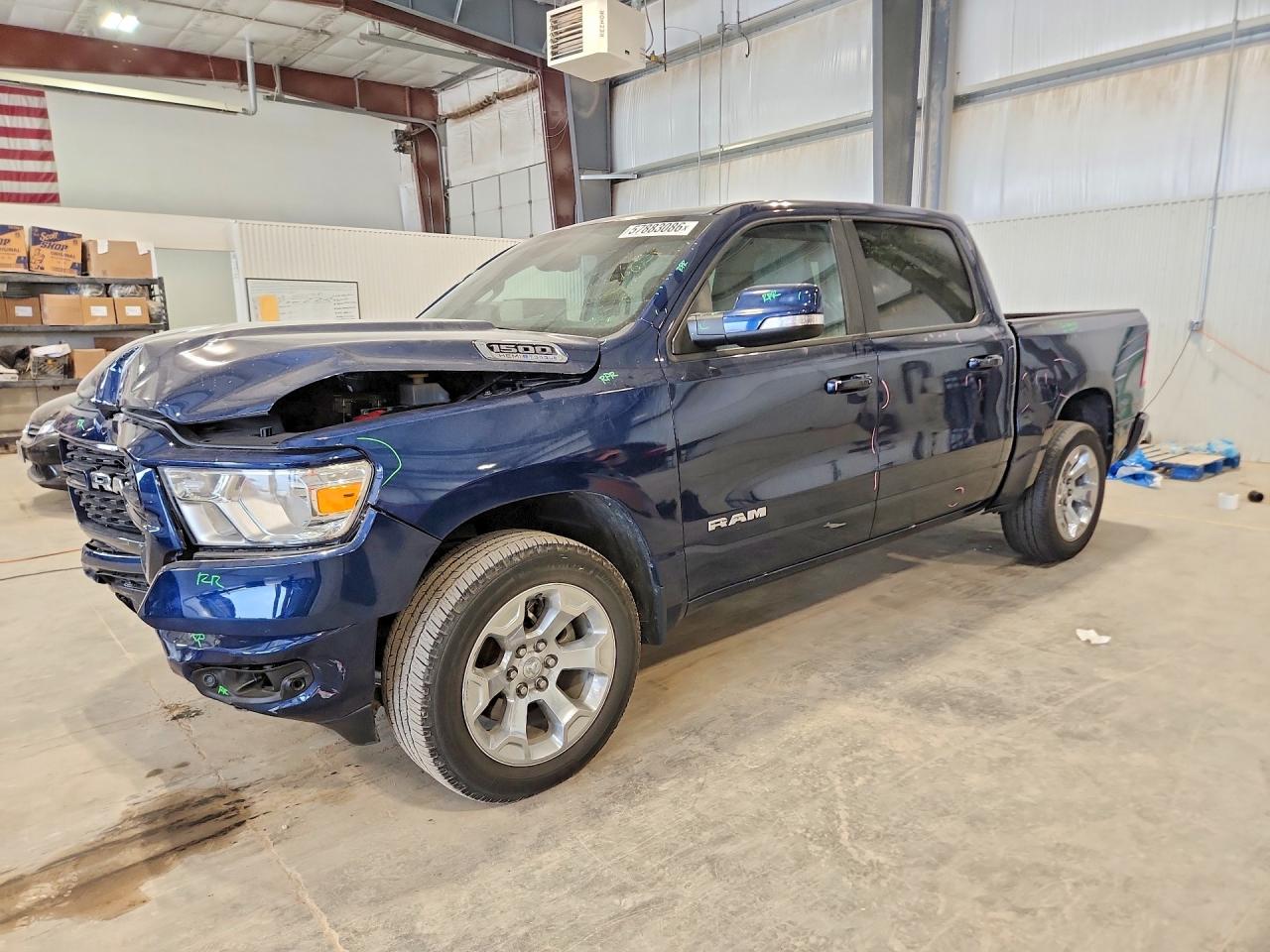 2022 RAM 1500 BIG HORN/LONE STAR | 1C6SRFFT4NN406237 | UPCARS