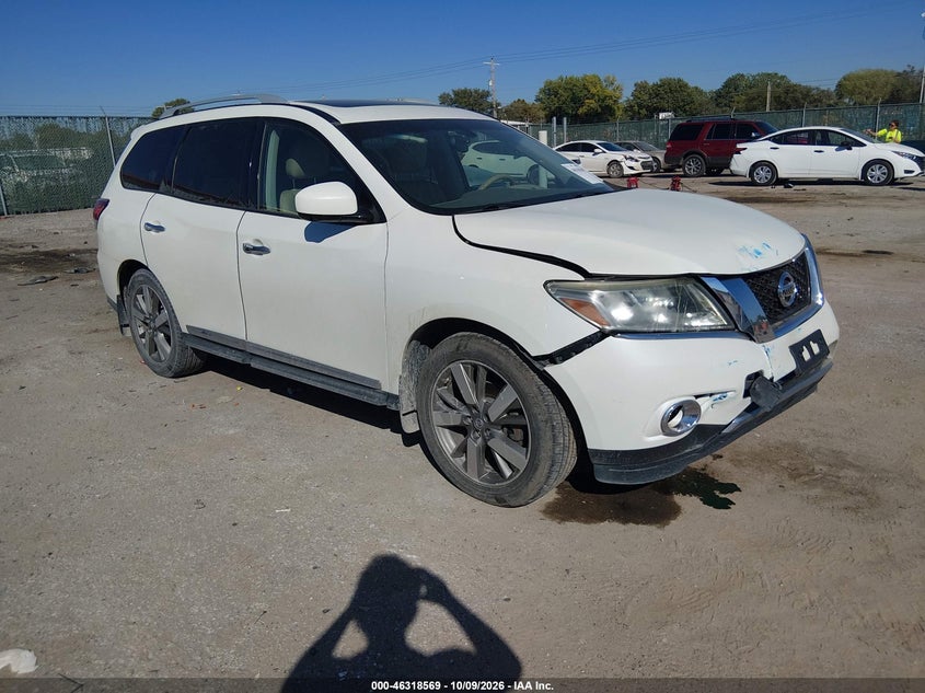 2015 NISSAN PATHFINDER PLATINUM | 5N1AR2MMXFC634907 | UPCARS