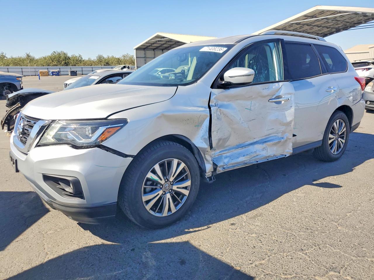 2019 NISSAN PATHFINDER SV | 5N1DR2MN4KC606536 | UPCARS