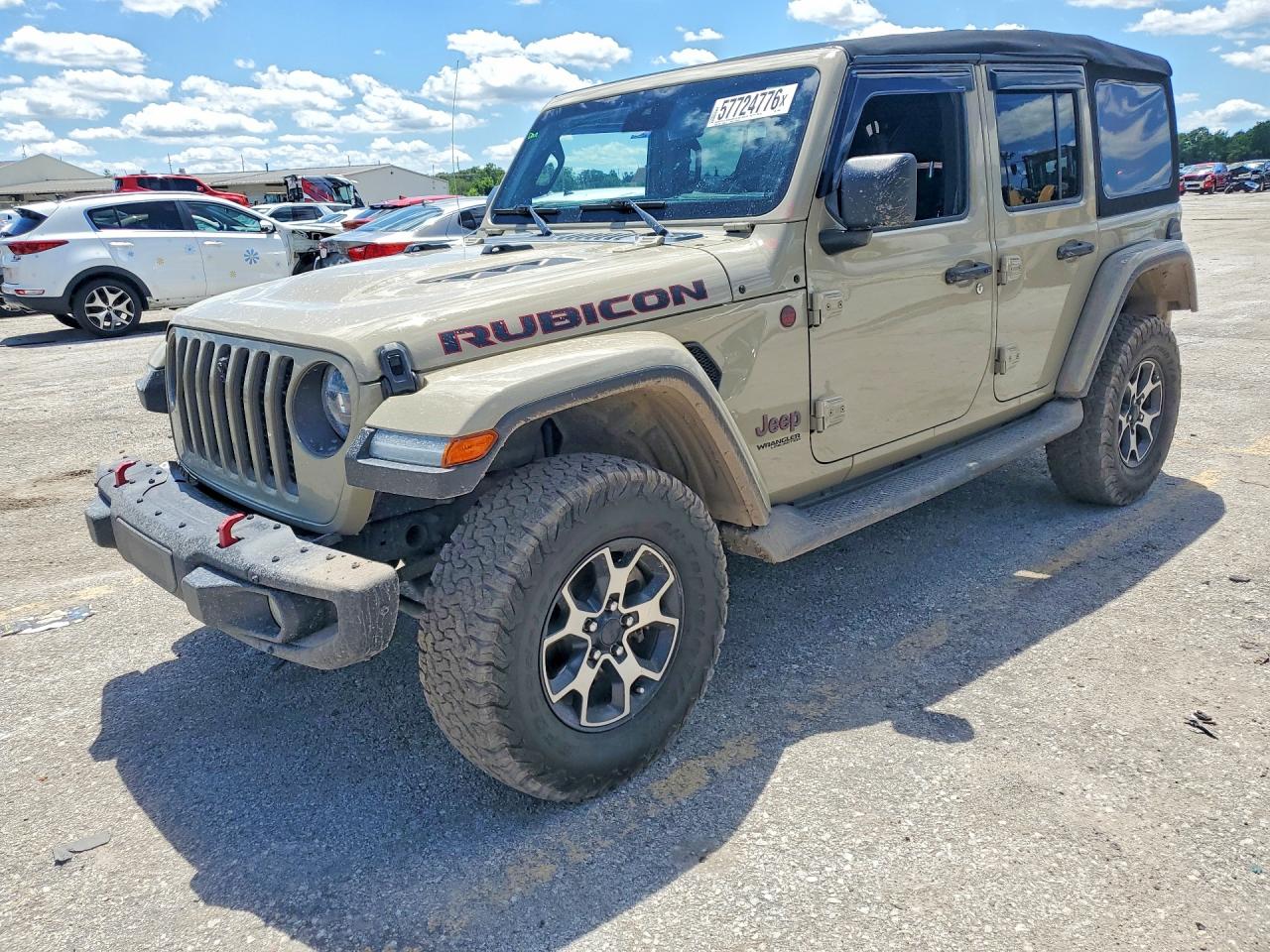 2022 JEEP WRANGLE RUBICON | 1C4HJXFN8NW249503 | UPCARS