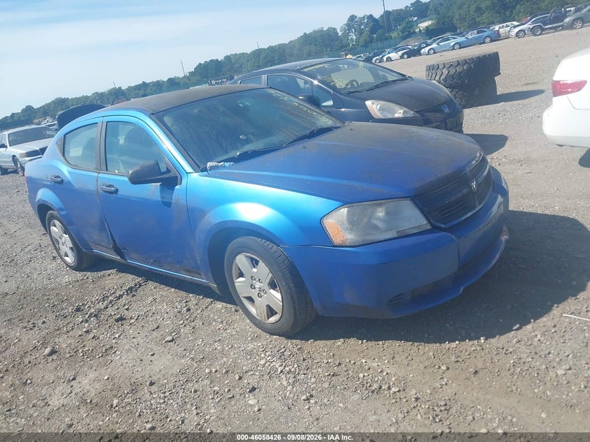 2008 DODGE AVENGER SE | 1B3LC46K98N575217 | UPCARS