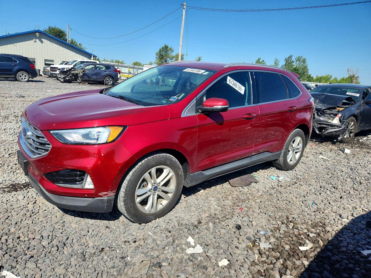 2019 FORD EDGE SEL | 2FMPK3J9XKBB22286 | UPCARS