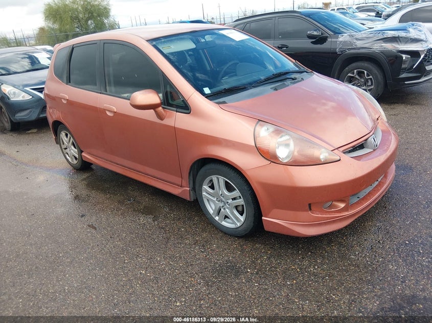 2007 HONDA FIT SPORT | JHMGD37607S040316 | UPCARS