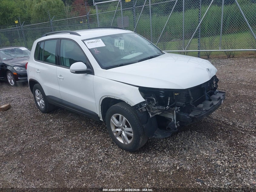 2015 VOLKSWAGEN TIGUAN S | WVGAV7AX5FW582818 | UPCARS