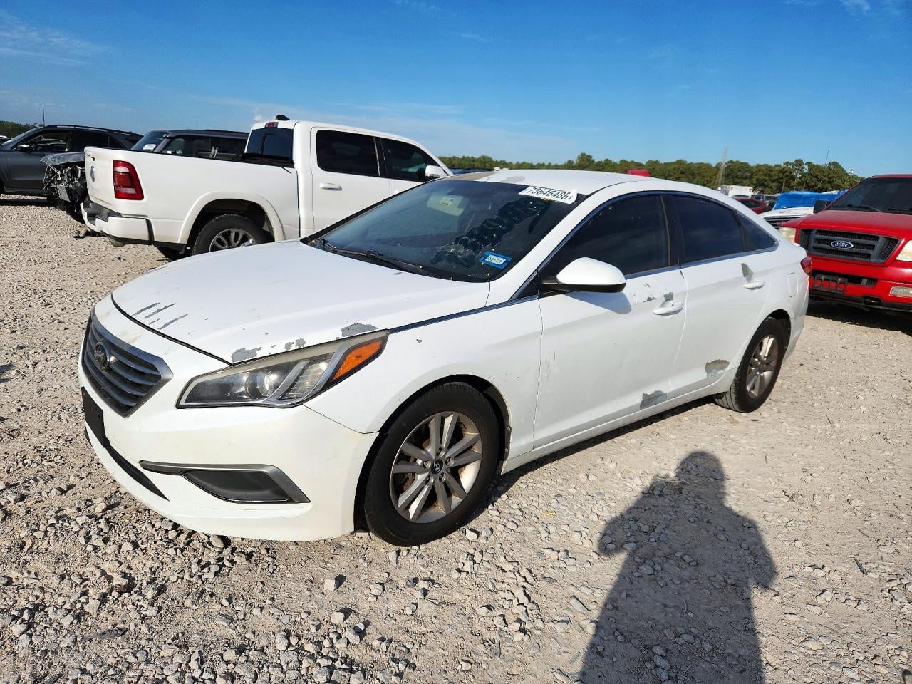 2016 HYUNDAI SONATA SE | 5NPE24AF3GH388316 | UPCARS