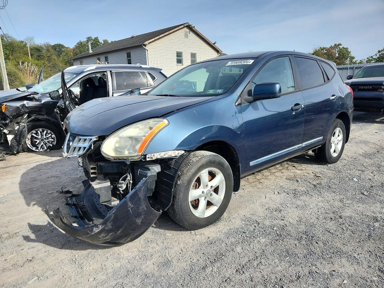 2013 NISSAN ROGUE S | JN8AS5MVXDW623490 | UPCARS
