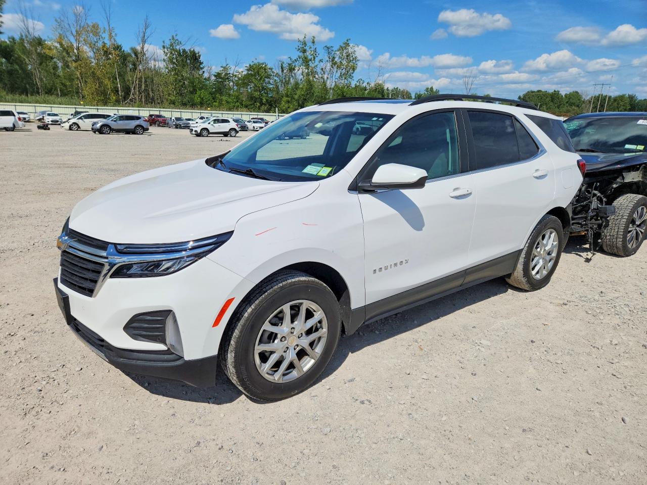 2022 CHEVROLET EQUINOX LT | 3GNAXUEV7NL114882 | UPCARS