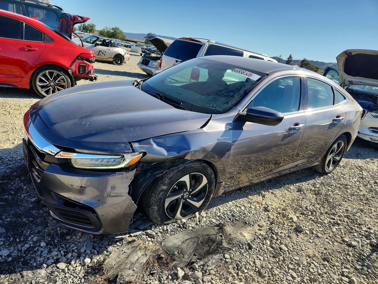 2021 HONDA INSIGHT EX | 19XZE4F52ME010870 | UPCARS