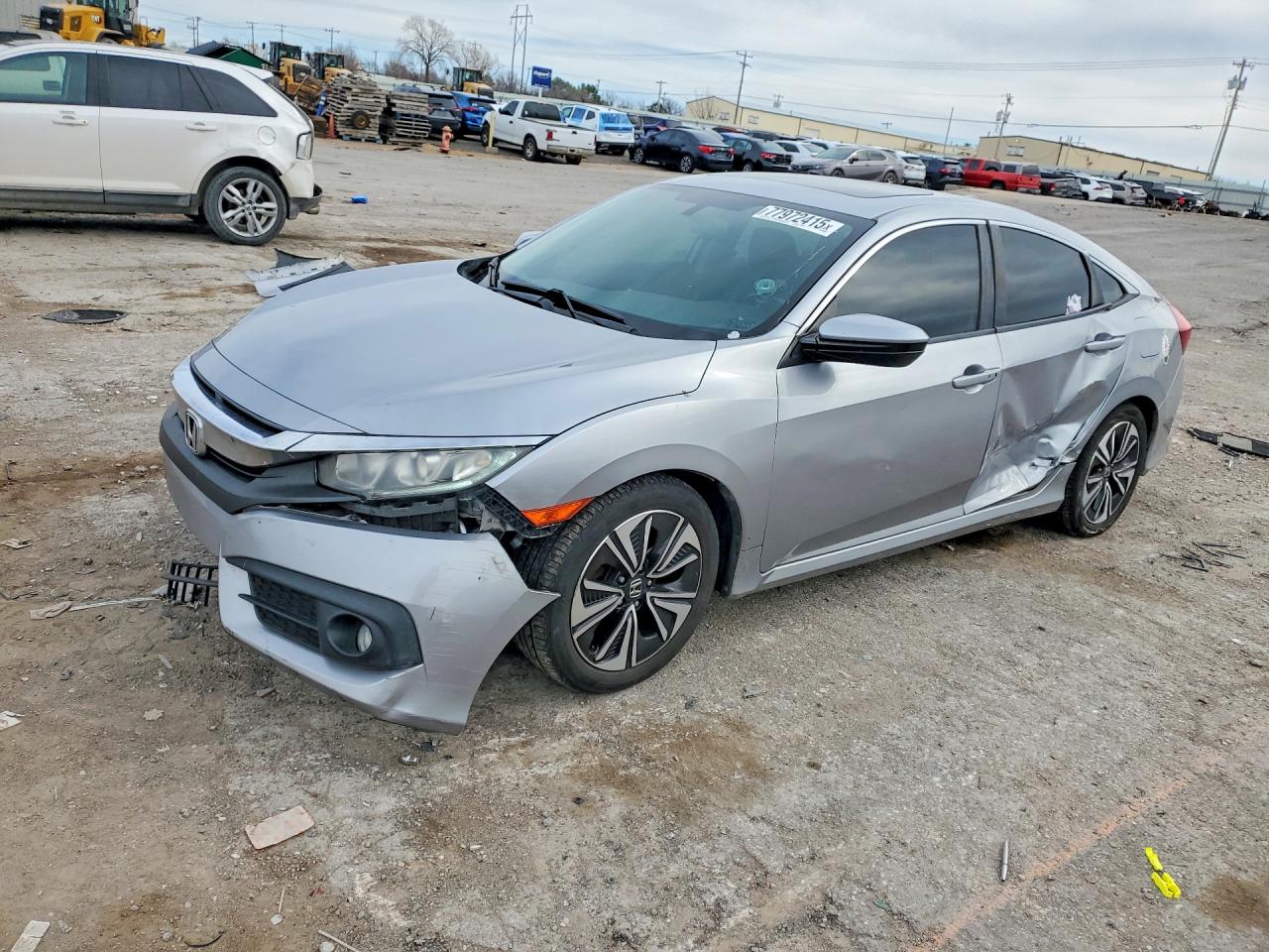 2017 HONDA CIVIC EXL | 19XFC1F72HE021690 | UPCARS