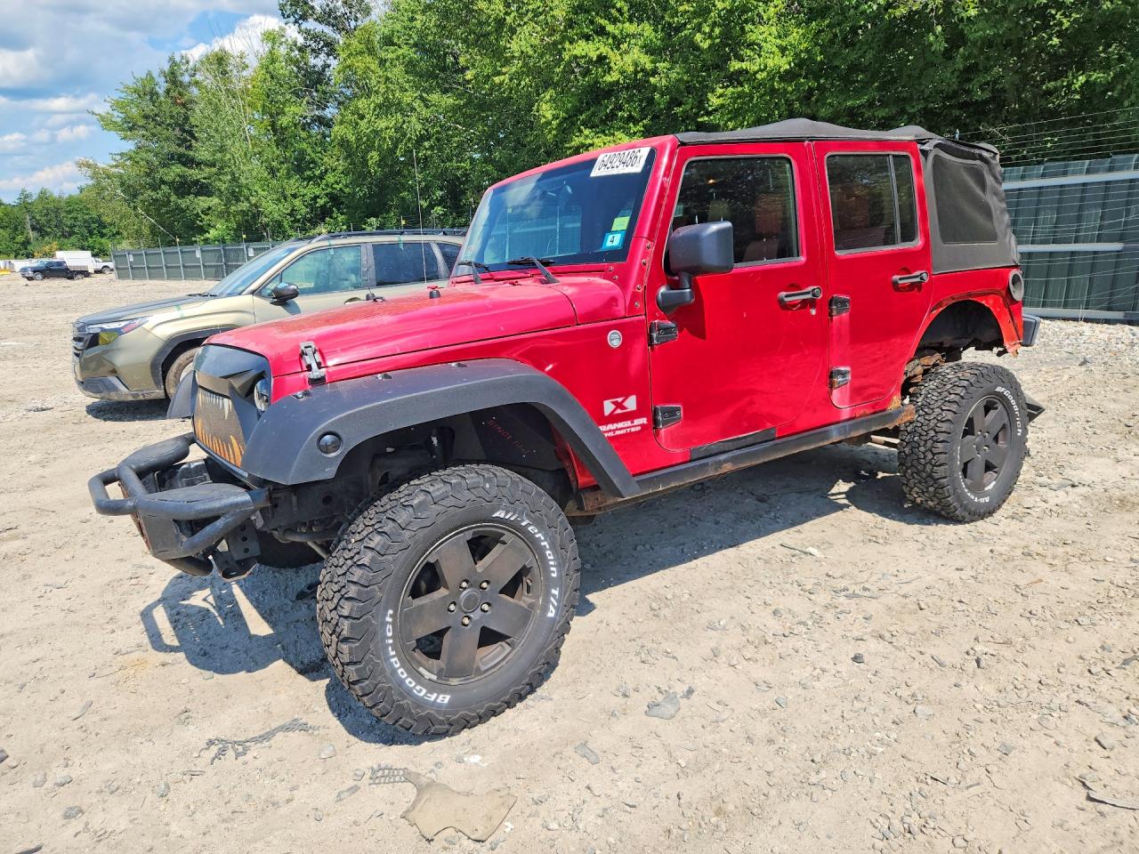 2008 JEEP WRANGLER X | 1J4GA391X8L644280 | UPCARS