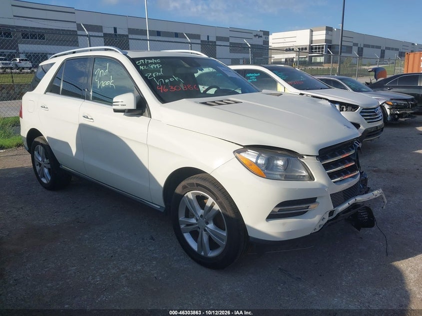 2013 MERCEDES-BENZ ML 350 | 4JGDA5JB2DA202863 | UPCARS