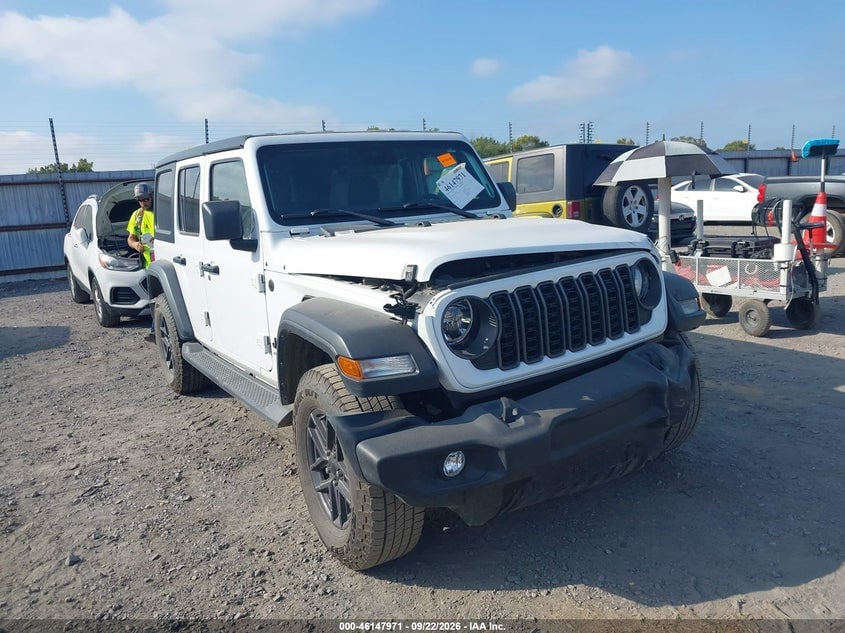 2024 JEEP WRANGLER 4-DOOR SPORT S 4X4 | 1C4PJXDN3RW297043 | UPCARS