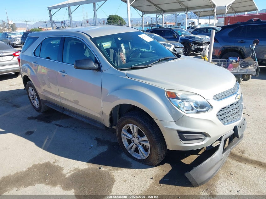 2016 CHEVROLET EQUINOX LS | 2GNALBEK9G1158649 | UPCARS
