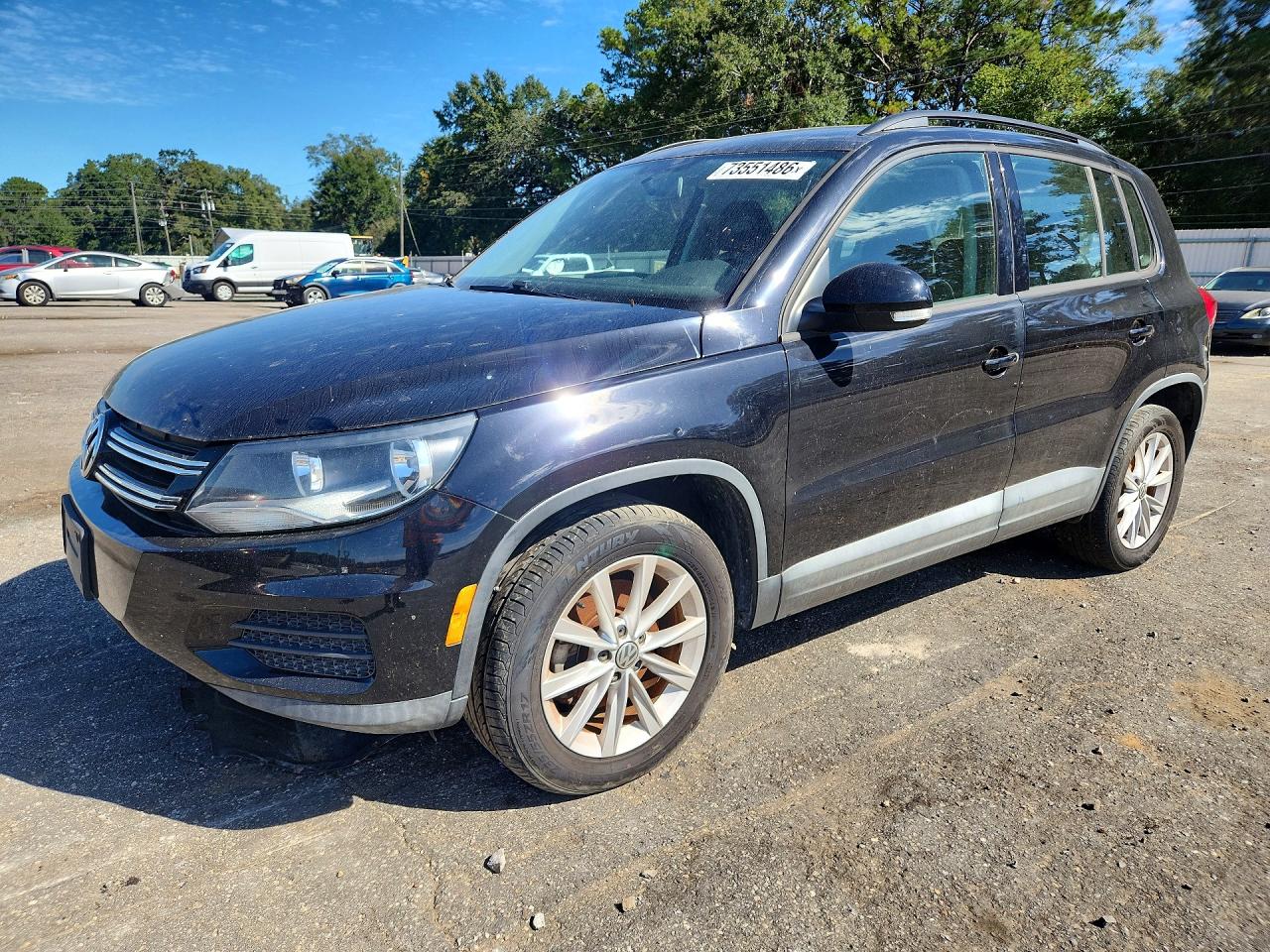 2017 VOLKSWAGEN TIGUAN S | WVGBV7AX4HK041970 | UPCARS