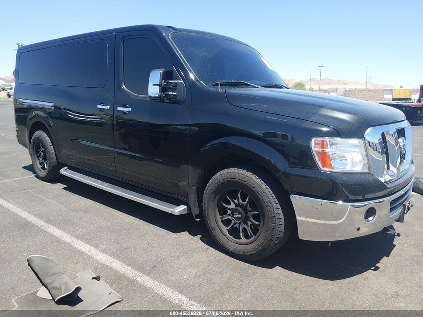 2019 NISSAN NV PASSENGER NV3500 HD SL V8 | 5BZAF0AA6KN852045 | UPCARS