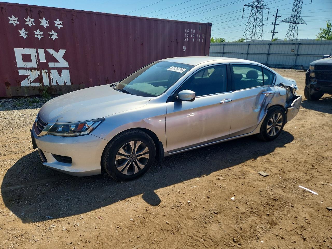 2015 HONDA ACCORD LX | 1HGCR2F38FA160132 | UPCARS