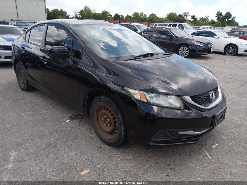 2014 HONDA CIVIC LX | 19XFB2F59EE037890 | UPCARS