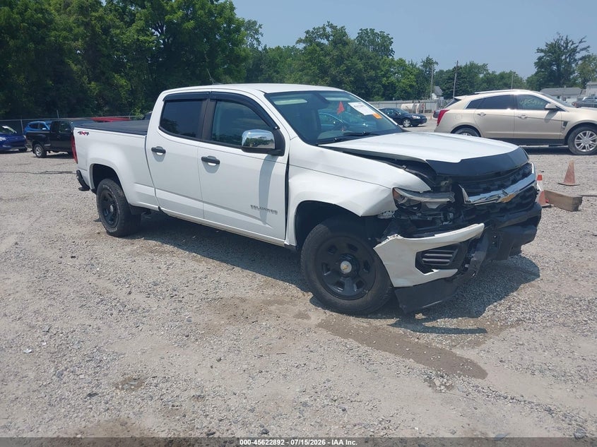 2021 CHEVROLET COLORADO WT | 1GCGTBEN0M1245029 | UPCARS