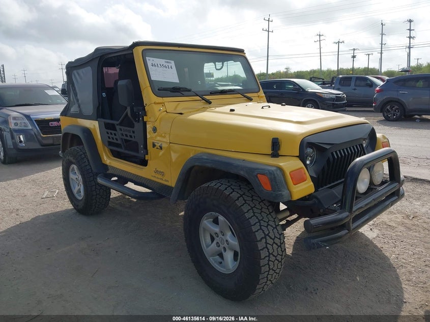 2004 JEEP WRANGLER X | 1J4FA39S74P768336 | UPCARS