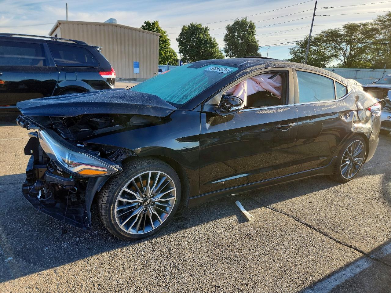 2018 HYUNDAI ELANTRA SPORT | KMHD04LB8JU481028 | UPCARS