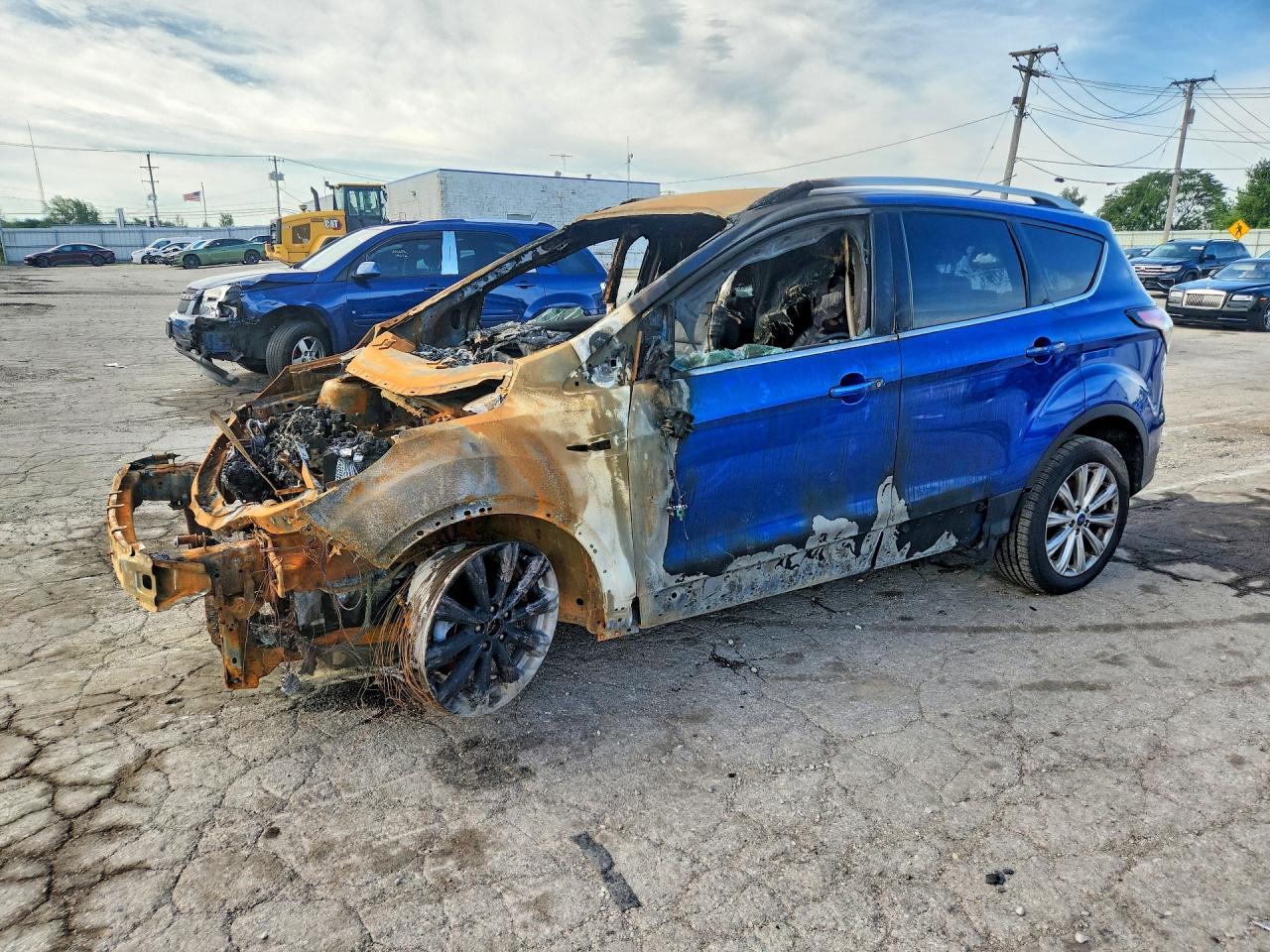 2017 FORD ESCAPE TITANIUM | 1FMCU0JD4HUE46381 | UPCARS