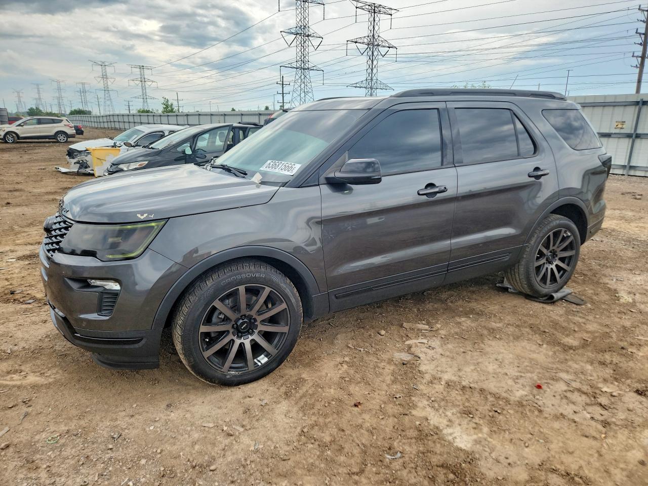 2019 FORD EXPLORER SPORT | 1FM5K8GT3KGB03868 | UPCARS