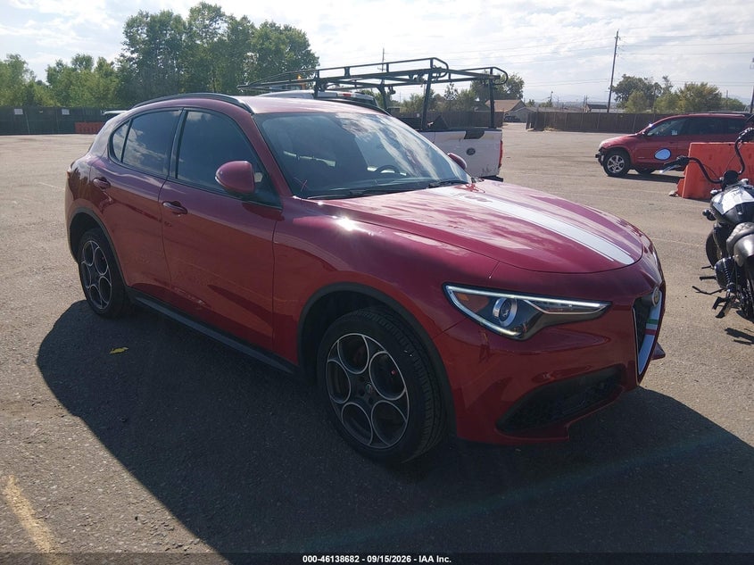 2018 ALFA ROMEO STELVIO TI SPORT AWD | ZASFAKNN8J7B90296 | UPCARS