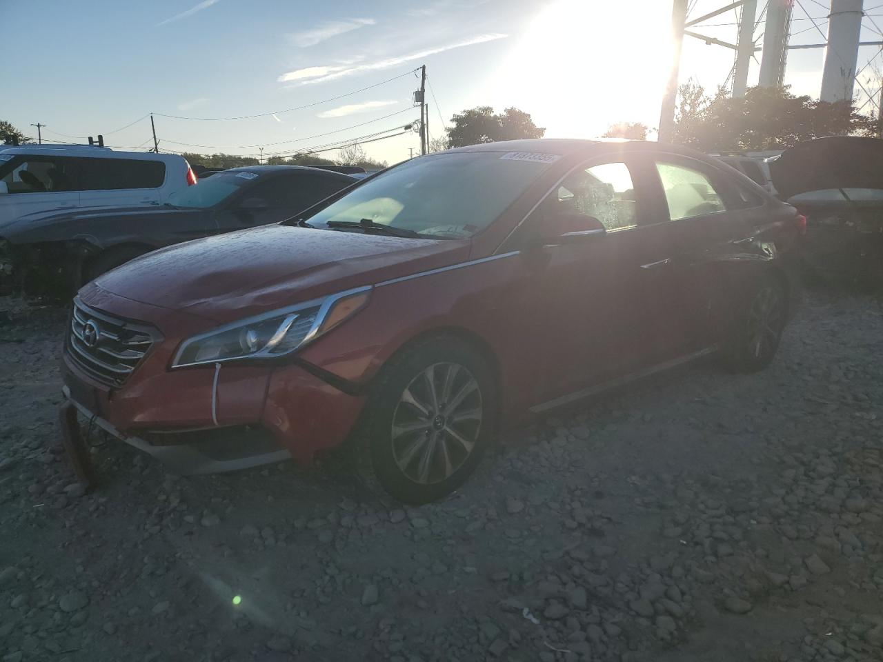 2017 HYUNDAI SONATA SPORT | 5NPE34AF9HH510059 | UPCARS