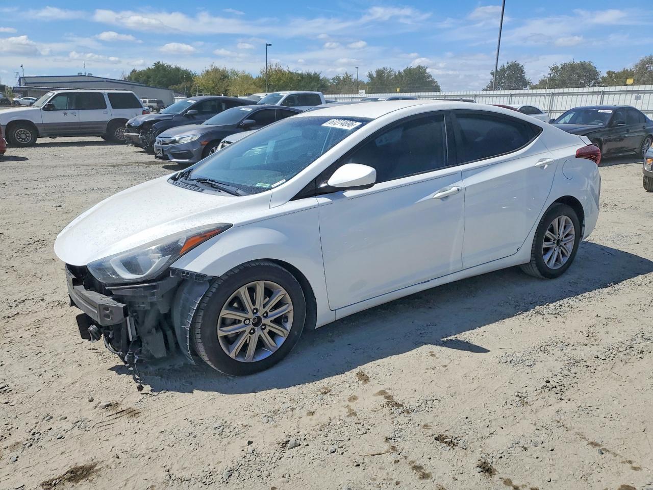 2014 HYUNDAI ELANTRA SE | 5NPDH4AE6EH505918 | UPCARS