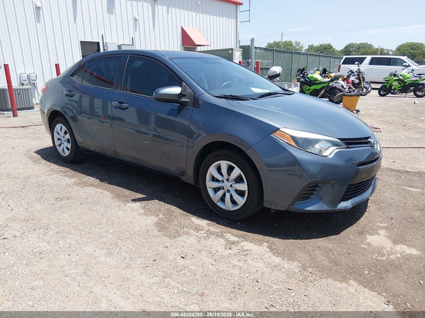 2016 TOYOTA COROLLA LE | 5YFBURHEXGP547388 | UPCARS