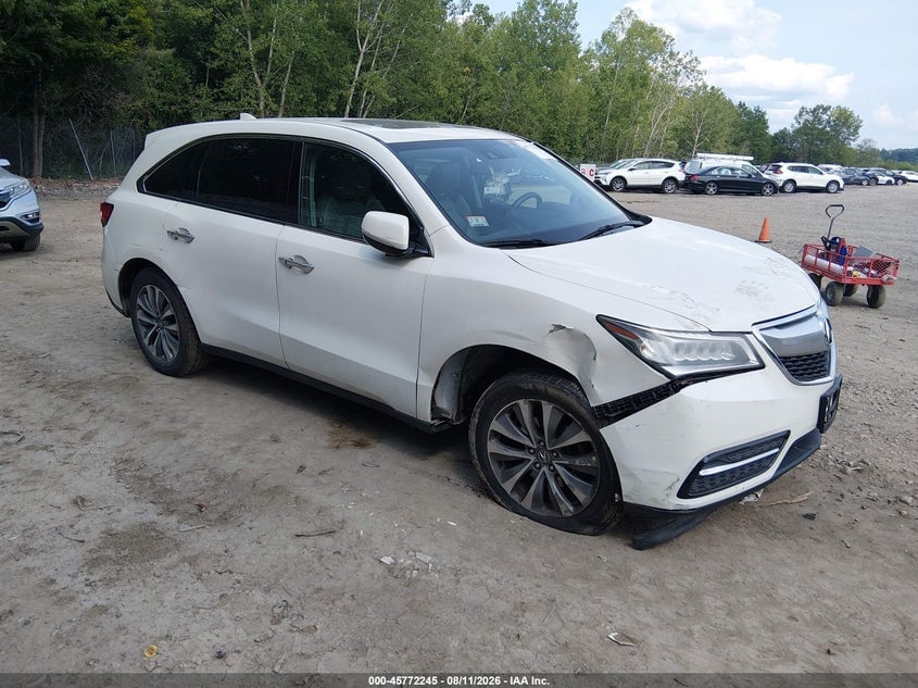 2014 ACURA MDX TECHNOLOGY PACKAGE | 5FRYD4H40EB033478 | UPCARS