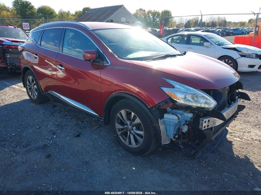 2016 NISSAN MURANO SL | 5N1AZ2MH2GN117271 | UPCARS