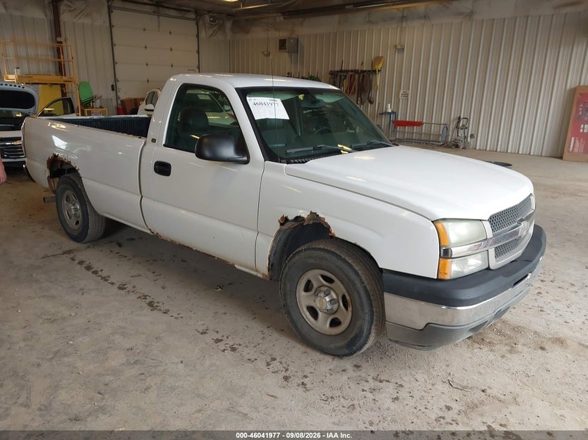 2004 CHEVROLET SILVERADO 1500 WORK TRUCK | 1GCEC14X64Z146740 | UPCARS