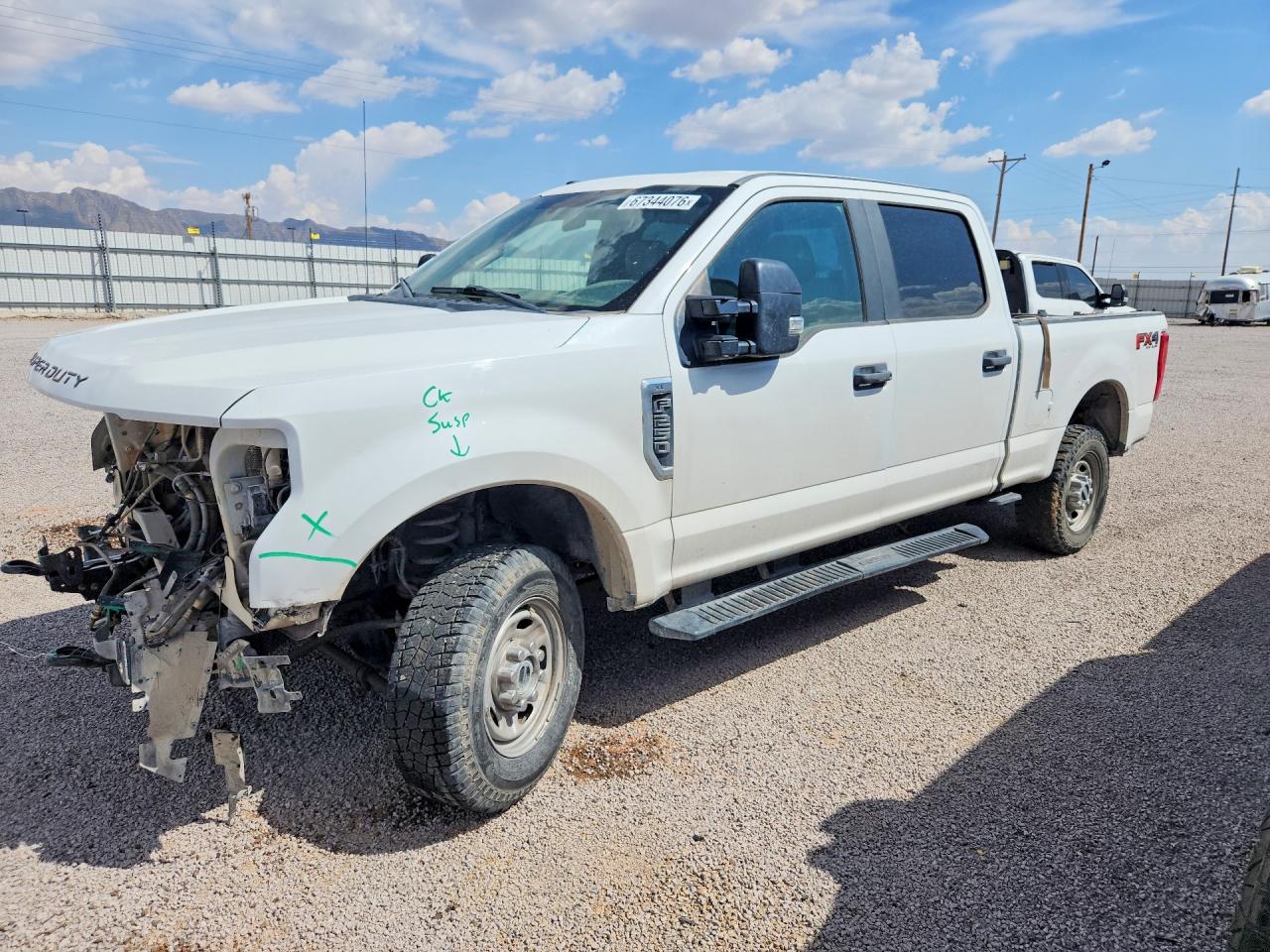 2018 FORD F250 SUPER DUTY | 1FT7W2B67JEC90333 | UPCARS