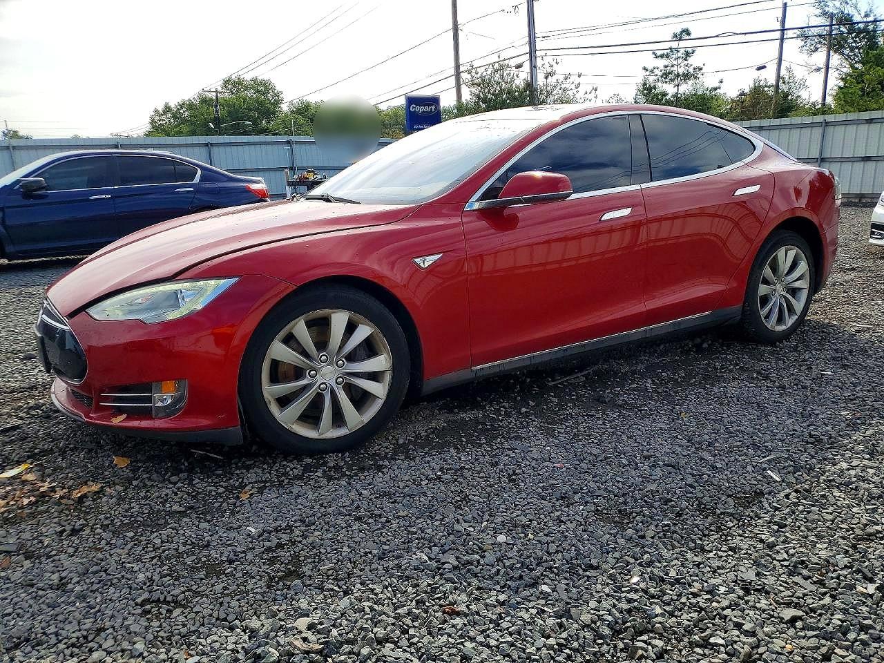 2015 TESLA MODEL S 70D | 5YJSA1S24FF085977 | UPCARS
