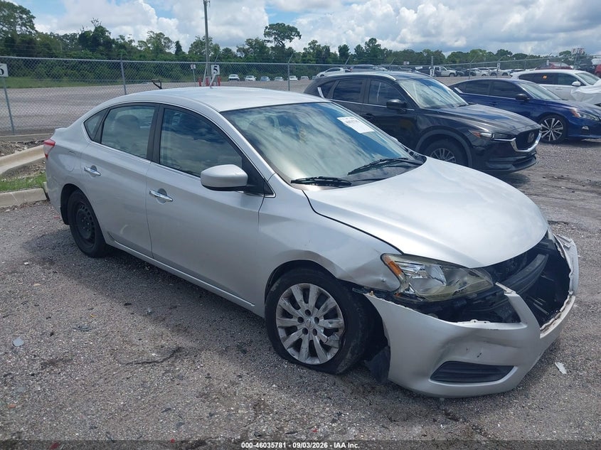 2013 NISSAN SENTRA SV | 3N1AB7AP9DL660147 | UPCARS